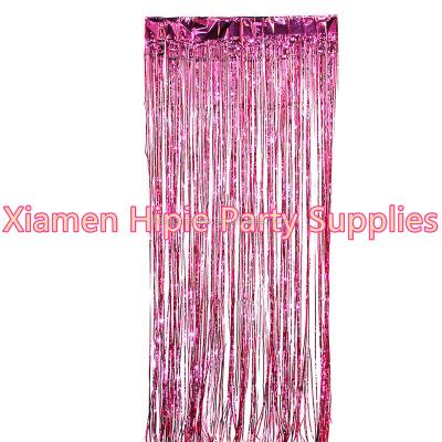 China Business Gift Birthday Party Foil Tinsel Fringe Curtain Doorway Hanging Decoration for sale