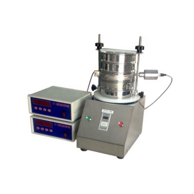 China Pellet Checking Electric Sieve Vibrator Laboratory Test Sieve Machine for sale