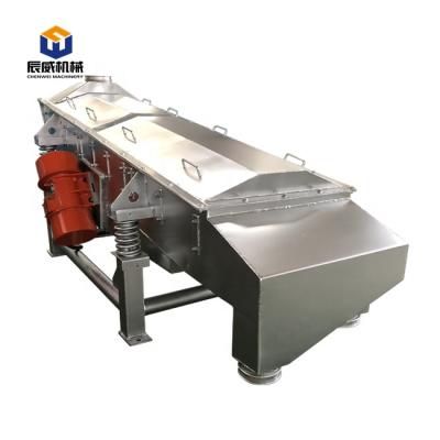 China High quality food processing silica sand linear vibrating screen or coal ore coke linear vibrating screen machine for sale