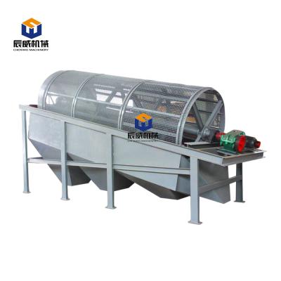 China Screening and Sifting Rotary Sieve Trommel Drum Rotary Drum Screen / Trommel Screen for sale