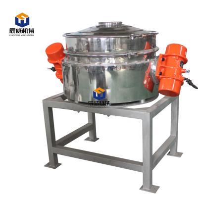 China Food Processing Discharge Direct Screen Rotary Vibrating Sieve For Flour for sale