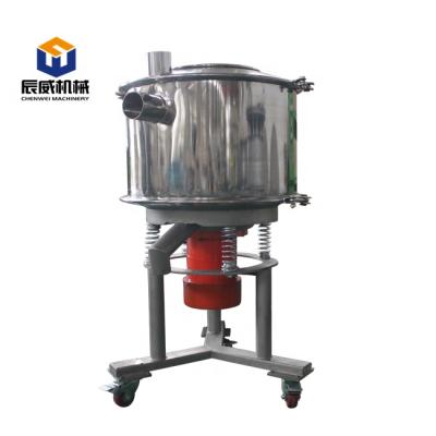 China Single Decker Rotary High Frequency Rotary Screen Food Processing Separator Vibrating Sieve Machine For Liquid for sale