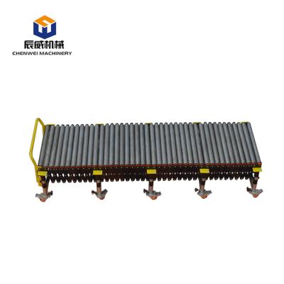 China Length Is Large Weight Capacity Industrial Equipment Flexible Assembly Line Roller Conveyor Expandable Roller Conveyor for sale