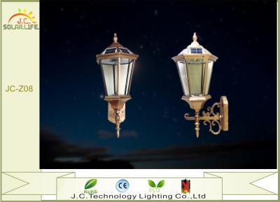 China Hohes Lumen 2.4W imprägniern Solar-LED-Garten-Lichter für Wand/Haus zu verkaufen