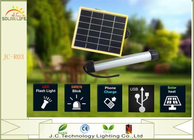 China Exterior Solar Powered Torch Light , Poly - Sillicon Solar Powered Led Lights For Camping for sale