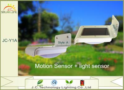 China High Lumen Rechargeable motion detector Outdoor Solar LED Lights For Garden / Step for sale