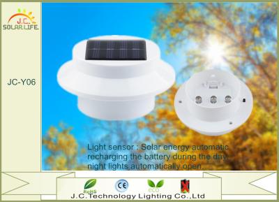 China High Brightness 2V 100mA Polysilicon Solar Powered Sensor Light IP44 21LM for sale