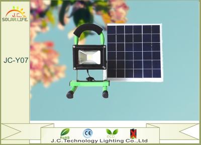 China High Brightness Aluminum Alloy Solar Powered Emergency Light With 7.4V 4400MAH Battery for sale