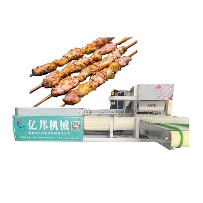 China Chicken Kebab Making Machine Automatic Industrial BBQ Skewer Machine for sale