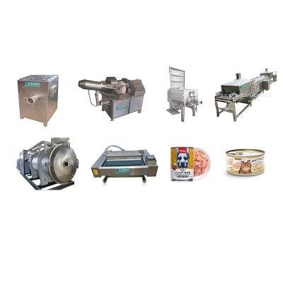 China Pet Food Canned Meat Type Wet Type Dog Cat Food Machine Production Line for sale