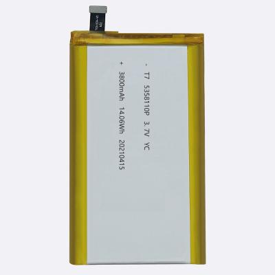 China Toys factory direct sales of polymer lithium ion batteries 5358110-3800mAh for intelligent robot for sale