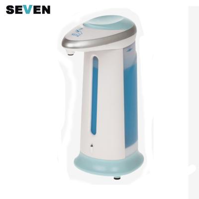 China Touchless Double Soap Dispenser Desktop Free Motion Sensor Magic Infrared Soap Dispenser for sale