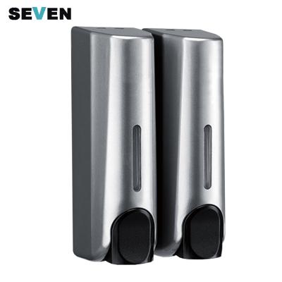 China China Kitchen Hand Sanitizer Machine Double Soap Dispenser Liquid Manual Soap Dispensers for sale