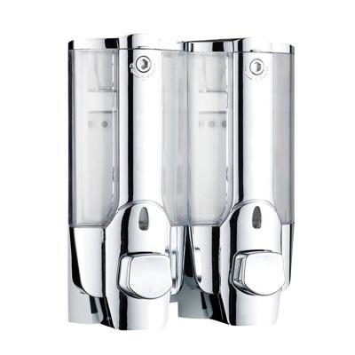 China Bathroom Accessories Modern Manual Press Plastic Liquid Soap Dispensers for sale