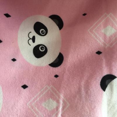 China 100% Organic Cotton Flannel Fabric Print for sale