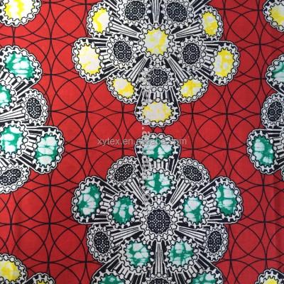 China Simple African Wax Prints Fabric for sale