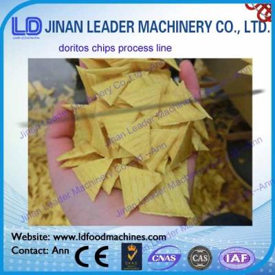 China Automatic corn chips doritos processing line corn snack making machine for sale