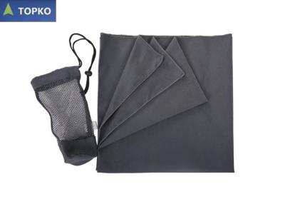 China Microfiber Travel Towel With Carry Bag Ultra Compact Absorbent and Fast Drying for sale