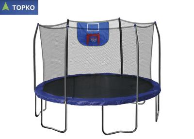 China 6ft , 8ft ,10ft Big Health Jumping Fitness Trampoline With Basketball Hoop for sale