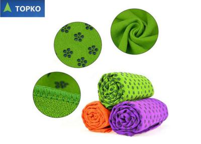 China Gepersonaliseerde Kleurrijke Antislipyogahanddoek Microfiber 68“ * 24“/de Handdoek van de Yogahand Te koop