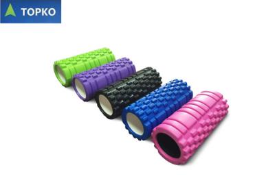 China Customized Massage Foam Roller For Flexibility 13'' * 5'' With Silk Screen Printing for sale