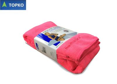 China Washable Micro Fiber Yoga Towel Non Slip Super Absorbent & Quick Drying for sale