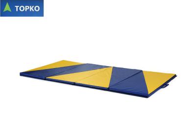 China Eco - Friendly Yoga Gym Training Gear / Mobile Gym Tumbling Mats With Handles for sale