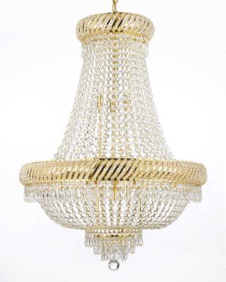 China Empire Classic Luxury Light Modern Home Small Living Room Crystal Chandelier for sale