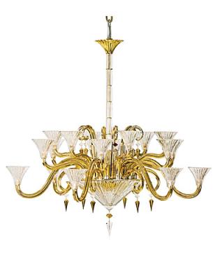 China Modern Design Baccarat Glass Pendant Chandelier Lighting Baccarat Mille Nuits for sale