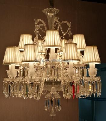 China Residential Made In China Baccarat Chandelier Lighting Fancy Crystal Chandelier for sale