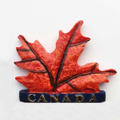 China Other Wholesale Custom Resin Fridge Magnet Travel Souvenir Gift Canadian Fridge Magnet Souvenir for sale