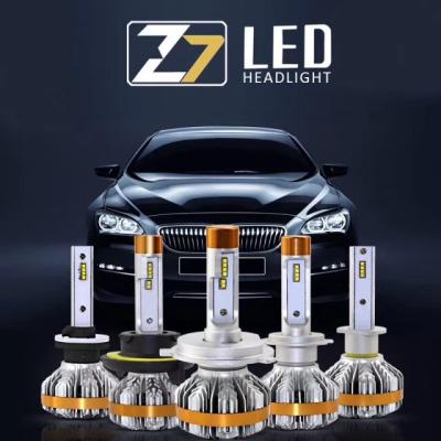 China Led Headlight Bulbs H1 H3 H7 H4 H13 9005 60W 7000LM Turbo Fan Cool White 6500k Truck Repleacment Kits LED Headlamp Bulb for sale