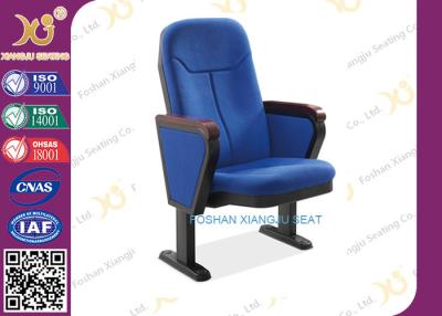 China 550mm Center distance pp outer auditorium chairs for lecture room , retractable auditorium seating for sale