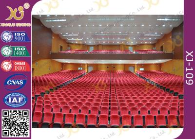 China Church Building Hall / Auditorium Chairs With Tablet For Drink East African Types for sale