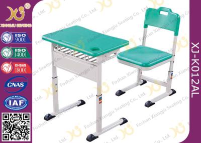 China Aluminum Alloy Material Student Desk And Chair Set Light Weight And Stable for sale