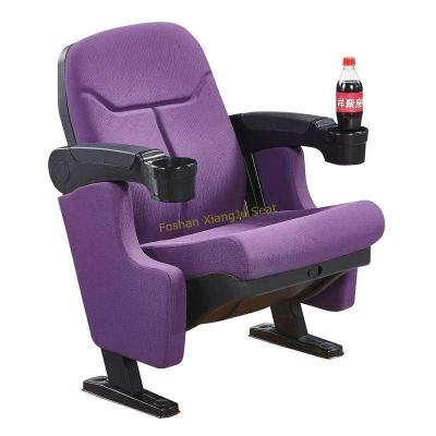 China Fancy Purple Middle Back VIP-bioscoopstoel met bekerhouder / Home Theatre-stoel Te koop