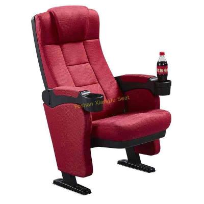 China Comfortable High Density Foam Cinema Theatre Seats With Cup Holder for sale