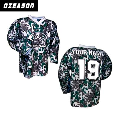 China Shirts & Reversible Sublimation Ice Hockey Tank Tops, Ice Hockey Shirt, Camo Ice Hockey Tank Tops for sale