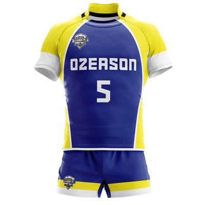 China Wholesale Breathable High Quality Quick Dry Sublimation Polyester Rugby Club Stretch Custom Rugby Tank Top Shirt for sale