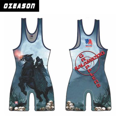 China Airy/Dri Custom Custom Cheap Sublimated Wrestling Singlets, Sublimation Wrestling Singlet For Sale for sale