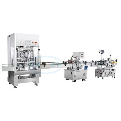 China Food Factory Price Cost Effective Automatic Servo 6 8 10 12 Nozzles Milk Filling Machine for sale