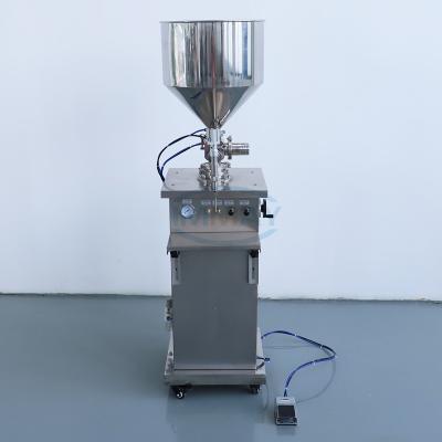 China High Precision Industrial Semi-automatic Food Syrup Water Liquid Soap Filling Machine for sale