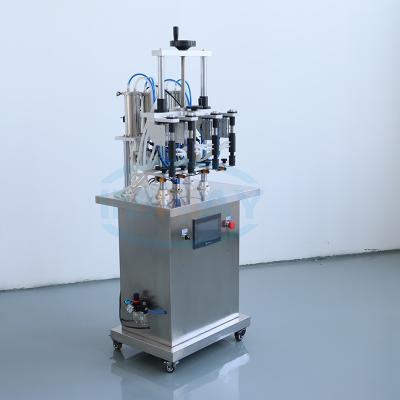 China High Precision Food Perfume Bottle Filling Machine With Vacuum Stainless Steel Perfume Filling Machine for sale