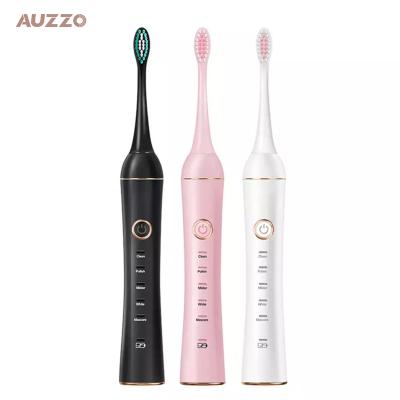 China Eco-friendly Organic Biodegradable Ultrasonic Toothbrush Deep Cleaning Sonic Electric Bamboo Toothbrush Head for sale