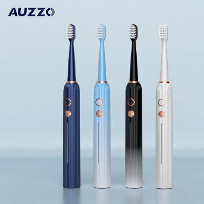 China New Design Deep Cleaning Usb Charging Electric Toothbrush OEM Black Vibrating Ultrasonic Toothbrush for sale