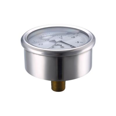 China Vacuum Digital Brass Internal Air Pressure Gauge For Oxygen Tank for sale