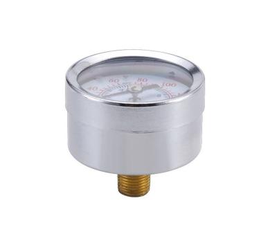 China Wire Brass Back Connection Vibration Resistant Pressure Gauge For Machine for sale