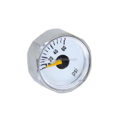 China Plastic miniature no oil 25mm mini gauge price with factory price for sale