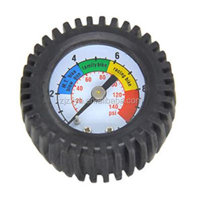 China Brass made in china small pressure gauge with silicone for sale