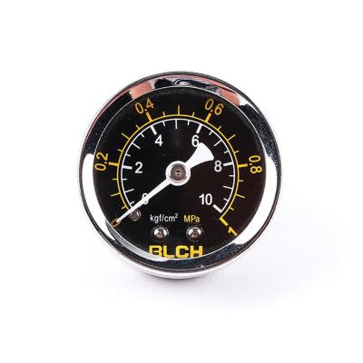 China Single Glycerin Silicone Oil Liquid Stainless Steel Scale Pressure Gauge for sale